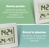 TFA Kjeld silver thermometer