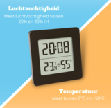 TFA Kjeld black thermometer