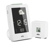 Braun BNC013 weerstation wit Braun BNC013 weerstation wit