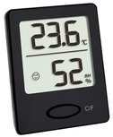 TFA Smile zwart thermometer TFA Smile zwart thermometer