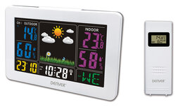 Denver WS-540 wit weerstation Denver WS-540 wit weerstation