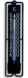 TFA Trend Black analoge thermometer