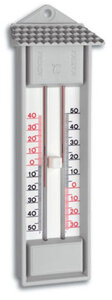 TFA Maxima Minima Grey analoge thermometer